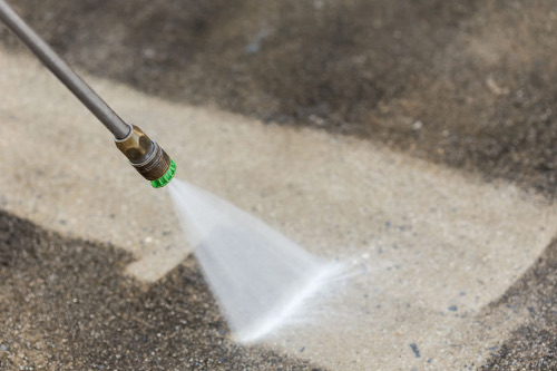 Jet washing